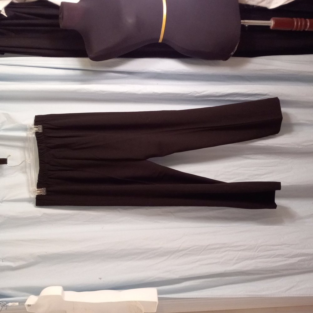 Maternity Announcements M 8/10 Black Career Slacks Pants NEW - Picture 9 of 10